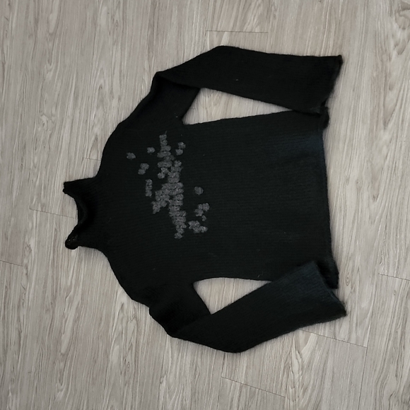 Dkny Sweaters - DKNY Black Wool Sweater